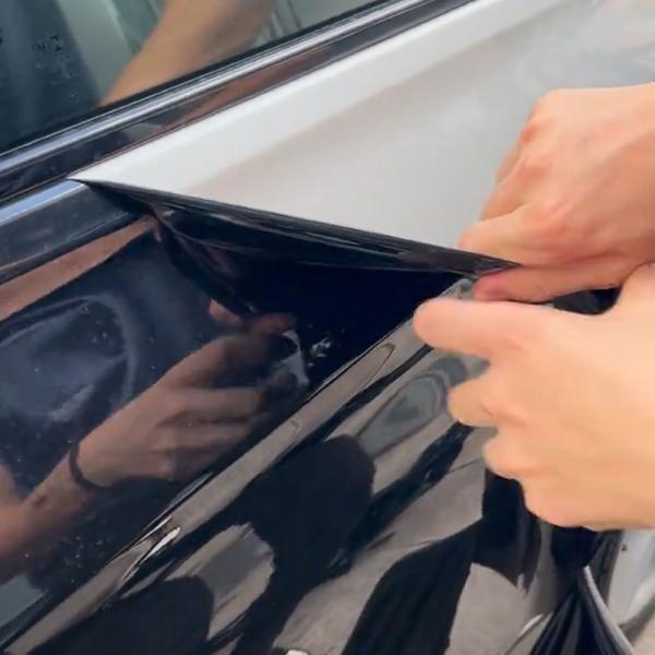 PET Bright Midnight Blue Vinyl Wrap Sticker PPF Color Wrap Automotive Vinyl Film