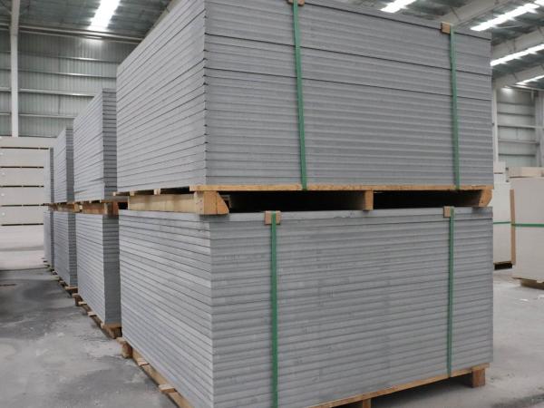 1220*2440*4-20mm Painel de parede de divisória de fibra de cimento reforçado à prova de fogo para decoração