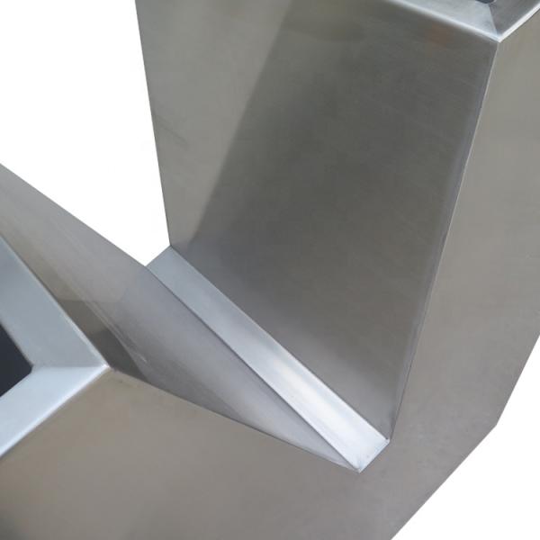 Customized Design Letter Shape Flower Pot Outdoor Stainless Steel Planter Pot Shopping Mall Plaza Flower Box