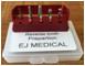 Reverse teeth preparation kit//8pcs/box// silver color diamond burs