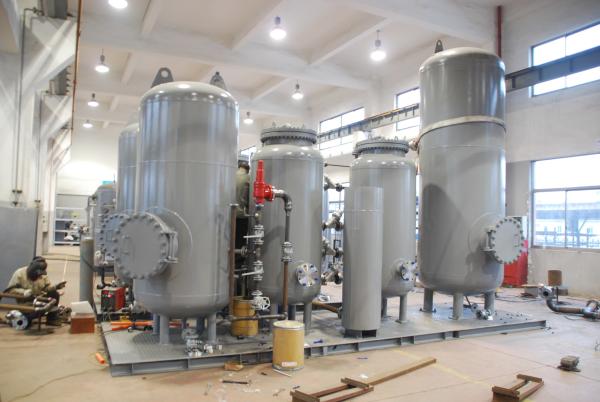 PSA Nitrogen Generator 200Nm3/H PLC Controlled Low Consumption