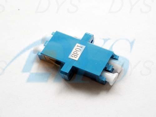 LC Duplex Fiber Optic Attenuator 10DB Fast For Optical Power Receivers Protection