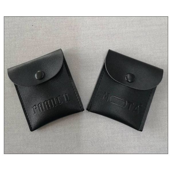 Wholesale Flap Jewelry Leather Snap Bag Flap Leather Bag Gift Jewelry Waterproof Bag Necklace Bag Earring Bag Leather Flap Bag