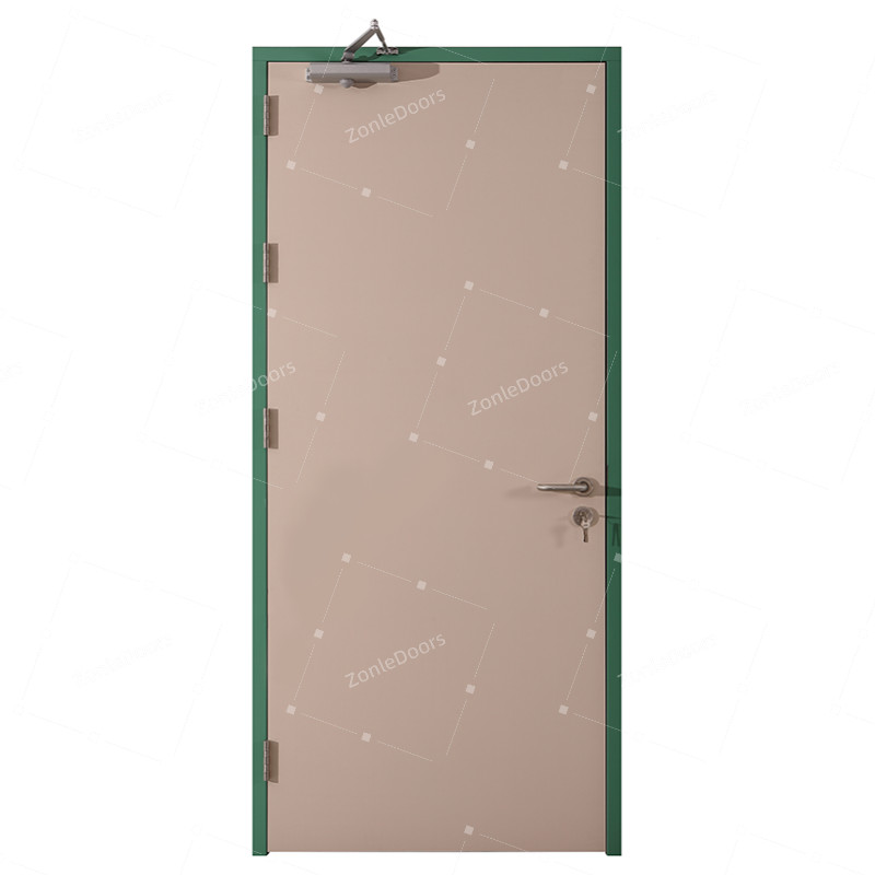 High Quality 90 Mins Other Exterior Exit Emergency Front Entry Doors Solid Wood Fire Door Hotel Room with UL