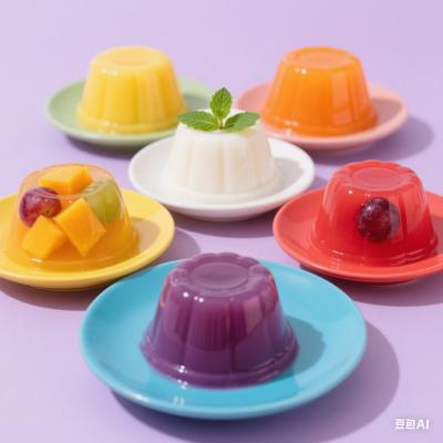 Classic Fruit Flavors Konjac Jelly Powder with Unique Smooth Texture and Konjac Gum Main Ingredient