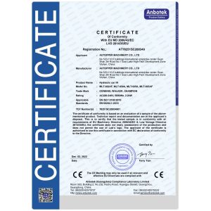 CAROZZA TECH Co., Ltd Сертификации