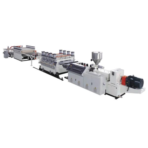 Sheet Production PVC WPC Foam Board Extrusion Line with Unapplicable Screw L/D Ratio