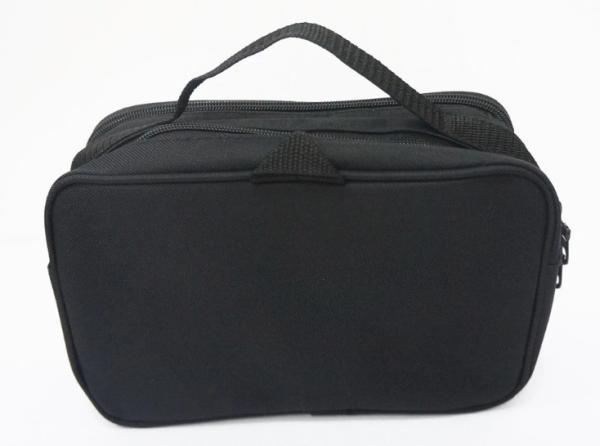 Black Mesh Makeup Bag / Toiletry Bag / Cosmetic Bags Reusable For Men