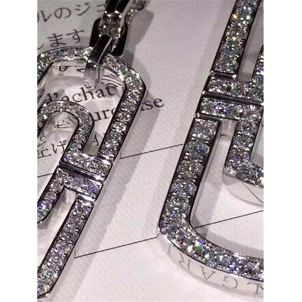 BLuxury jewelry factory high-qualit Parentesi necklace, 18K gold material, decorated with full diamond. Length 50-70 cm.