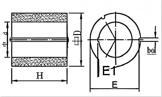 Customized Carbide Sleeve Corrosion Resistant Carbide Bushing Small Friction Coefficient