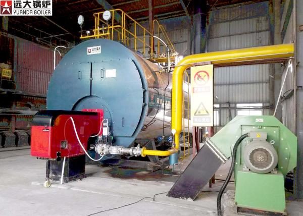 2 Ton / Hour Steam Output Industrial Steam Boiler Gas Fired Oil Fired Boiler