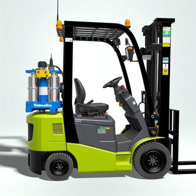Custom Electric Walkie Stacker With Shimadzu Pump And Customized 920mm Forks For Warehouse Operations