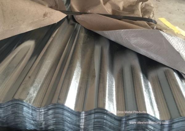 Waved Galvanized Steel Sheet Plates For Roofing , Walls , Ceiling
