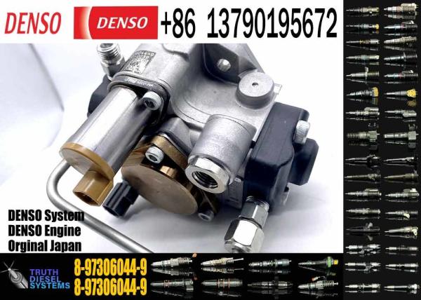 Bomba de aceite de alta presión 8-97306044-9 para ZXA200-3 240-3 Excavadora Nueva condición Bomba de inyección de combustible diésel 4HK1 Modelo 294