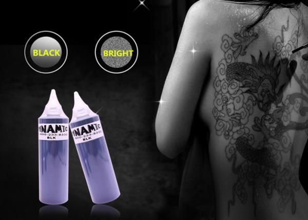 250ml / 8oz / 330g Dynamic Tattoo Ink , Black Color Pigment Tattoo Ink