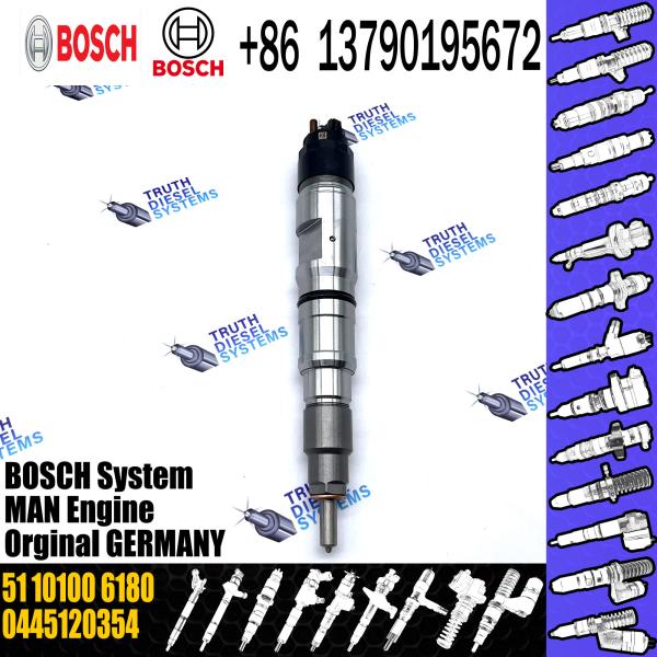 Инжектор 0445120354 коллектора системы впрыска топлива для тележки ЧЕЛОВЕКА TGS TGX сверхмощной с но. 51101006180 ЧЕЛОВЕКА