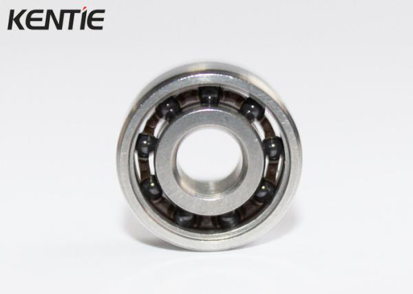 30000rpm 606 Hybride Skate Ball Bearings , High Speed Skateboard Ball Bearings