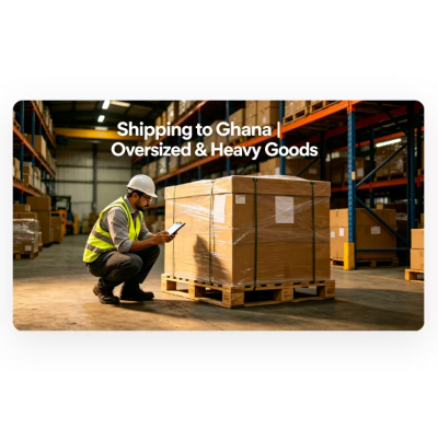 Oversized Heavy Goods Shipping To Ghana Air Freight With Last Mile Delivery