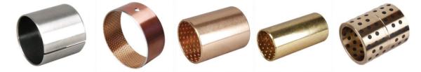 Custom Designed & Manufactured Bearings and Bushings Steel Journal Valve Split Bushes Fiber  Glide