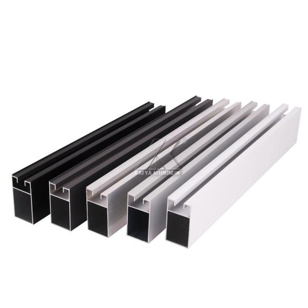 Powder Coating Aluminum Window Extrusion Profiles ODM Rapid Prototyping