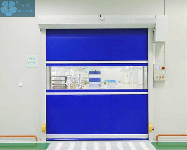                  Roll up Shutter Plastic Outdoor Industrial PVC Roller Shutter Fast Door Manufacturer Supplier             