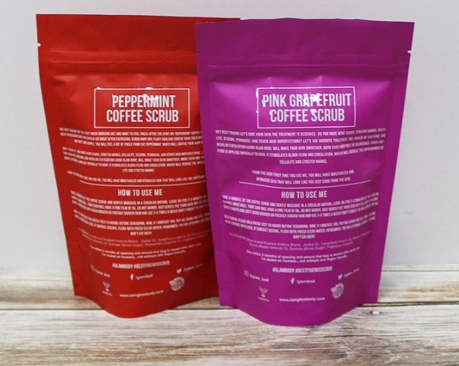 Child Proof Ziplock Aluminized Compound Packaging Bag For Food