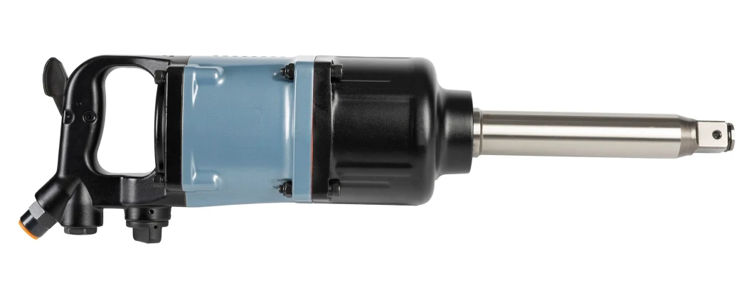 Portable Pneumatic 1 Inch Air Impact Wrench 3800nM Pinless Hammer Design