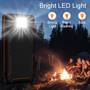 OEM 25000mAh 6W Solar Powered Power Bank Charger Panel For Mobile Phone