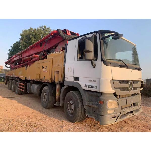 SANY 70m Concrete Pump The Ultimate Solution for Rise Buildings Semi-Dry Shotcrete 5 Shaft Number
