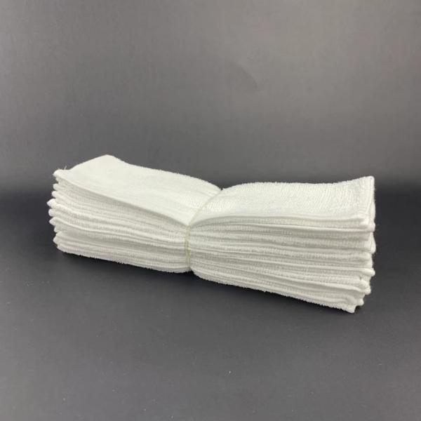 100% Cotton Disposable Folded Hand Towel 30x30cm For Airline