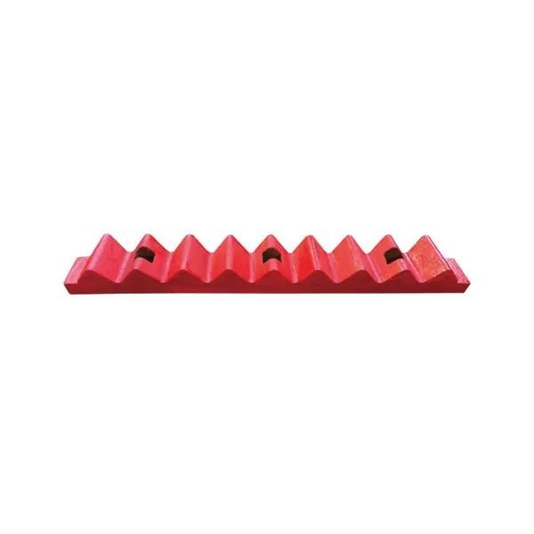 High Manganese Steel Jaw Liner Toggle Plate High Wear Resistant For Jaw Crusher