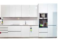 O armário modular moderno do granito dos armários de cozinha de 2200MM cobre o projeto do CAD das cozinhas
