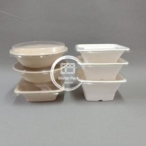 PFAS livre biodegradável de cana de açúcar Bagasse Taças de Sopa e Salada