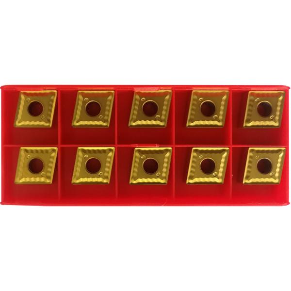 CNMG160608-ZM Tungsten Carbide Inserts CNC Tools Negative For Semi Finishing