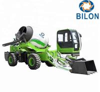 Camion de mélangeur concret de CBM de la couleur verte 2,6 avec la vitesse de pompe 13r/minute