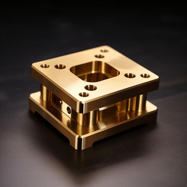 Промышленные части из латуни с ЧПУ, обрабатывающие, фрезерные, буровые