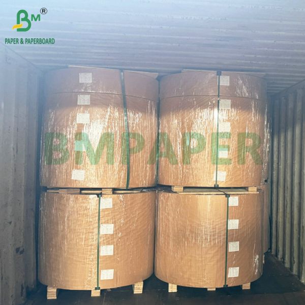 High Strength Waterproof 55gsm Natural Brown Kraft Paper For Hardware Parts Packaging High Strength Waterproof 55gsm Natural Brown Kraft Paper For Hardware Parts Packaging