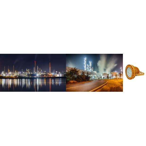 60W 100W 200W Atex светодиодный взрывозащитный свет с IP66 IK10 для нефтехимической и морской газовой промышленности
