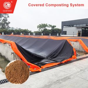 Agricultural Waste Semi-Membrane Composting Equipment for Soil Fermentation