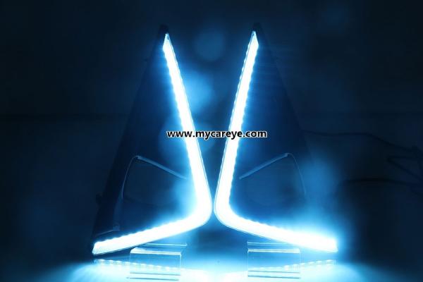 Toyota Alphard 2018-2020 Car DRL LED Daytime driving turn signal Lights