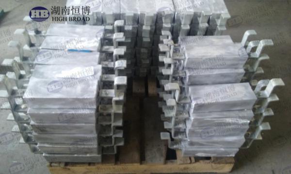 Zinc Sacrificial Anodes D/S/C Shape Bar 1.7V Corrosion Protection For Marine