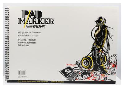Artista Painting Pad, a almofada do marcador, A3/A4/A5, baixa almofada do marcador da permeação