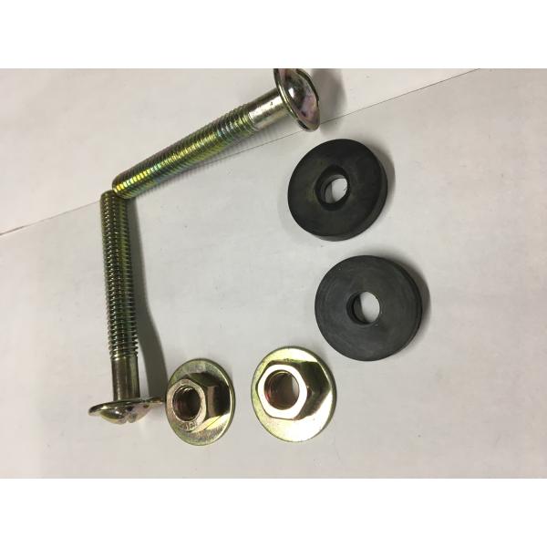 Double Copper Toilet Mounting Hardware , Toilet Tank Mounting Kit Easy Install