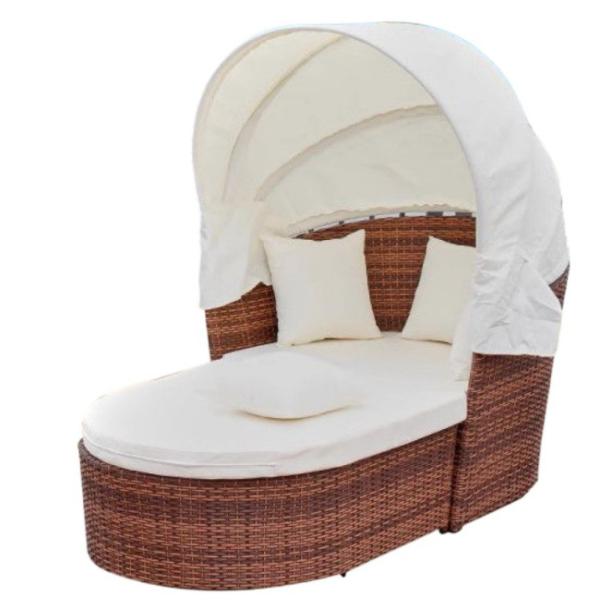 CE BSCI Sun Beds Waterproof Fabric Sun Lounger Day Bed Outdoor Chair Garden