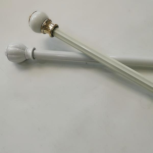 Adjustable Side Mount 6.7m Steel Pipe Curtain Rods