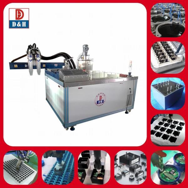 Automatic 2 Part AB Silicone Epoxy Resin Urethane Resin Meter Mix Dispensing Machine Robot