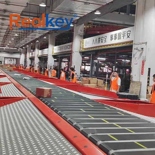 Express Industry Narrow Belt Sorter Adaptable To Different Packaging Support Customization
