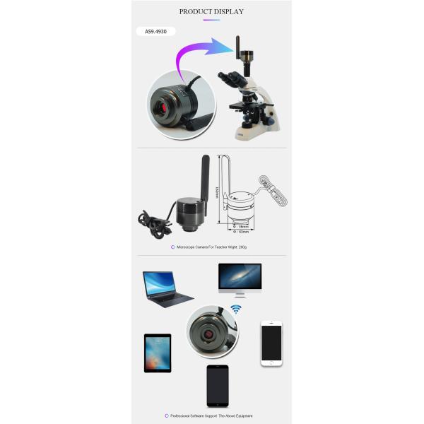 Мини строение 5Г Вифи - в камере, биологическом микроскопе А59.4930 студента Тринокулар