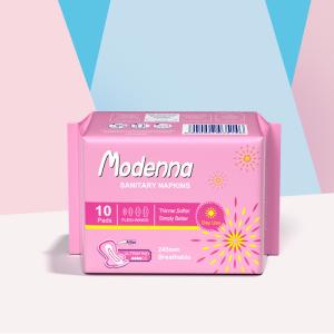 Use dia e noite o guardanapo sanitário Eco que das mulheres super descartável