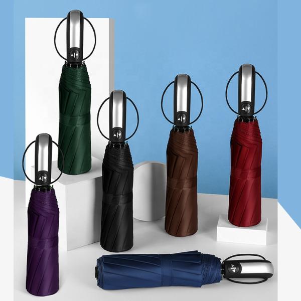 3 Folding Automatic Business Umbrella Anti UV Resistant for Outdoors All in 1 Function